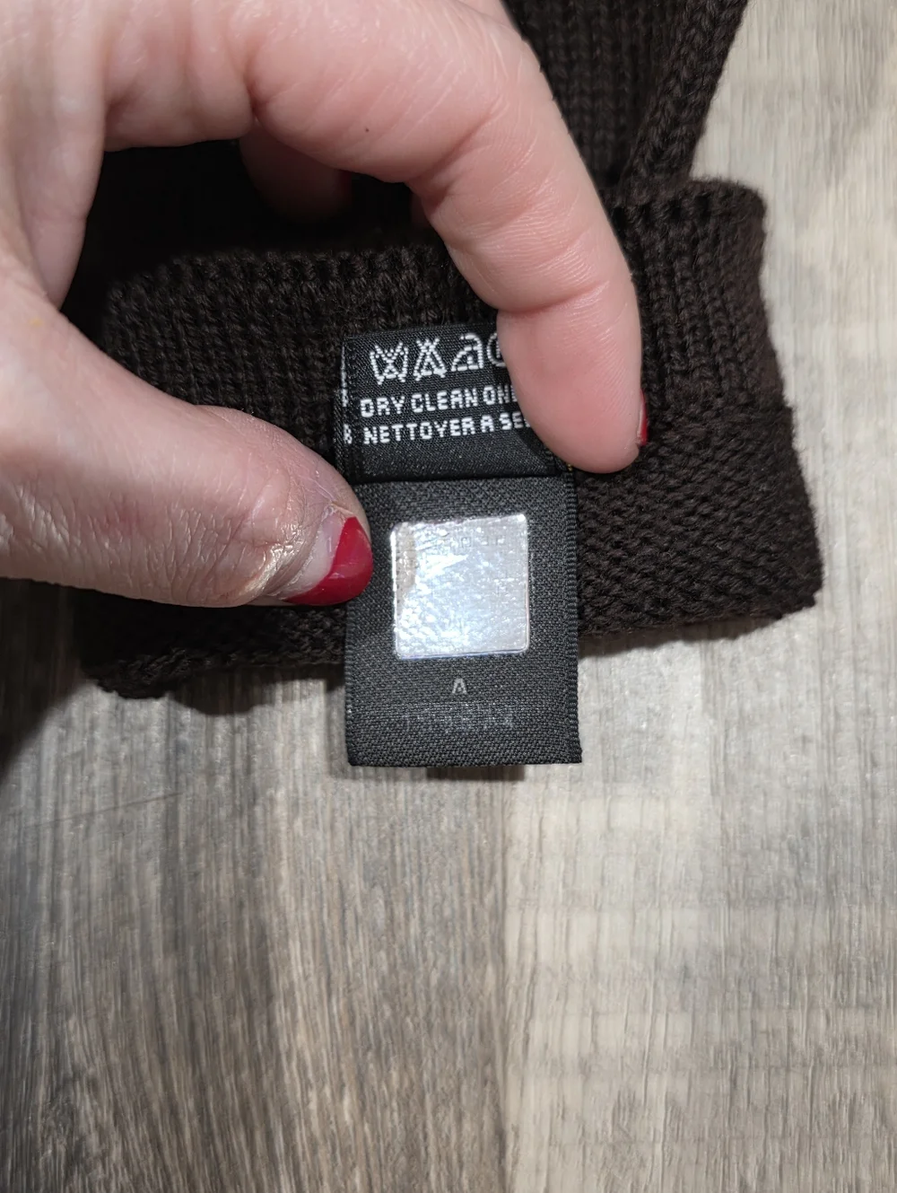 Fendi FF Monogram Knit Gloves Brown Black Logo Winter Designer Made in Italy